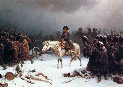 [Napol�on Bonaparte's retreat from Russia]